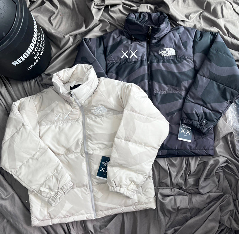 KAWS x The North Face Retro 1996 Nuptse Jacket White