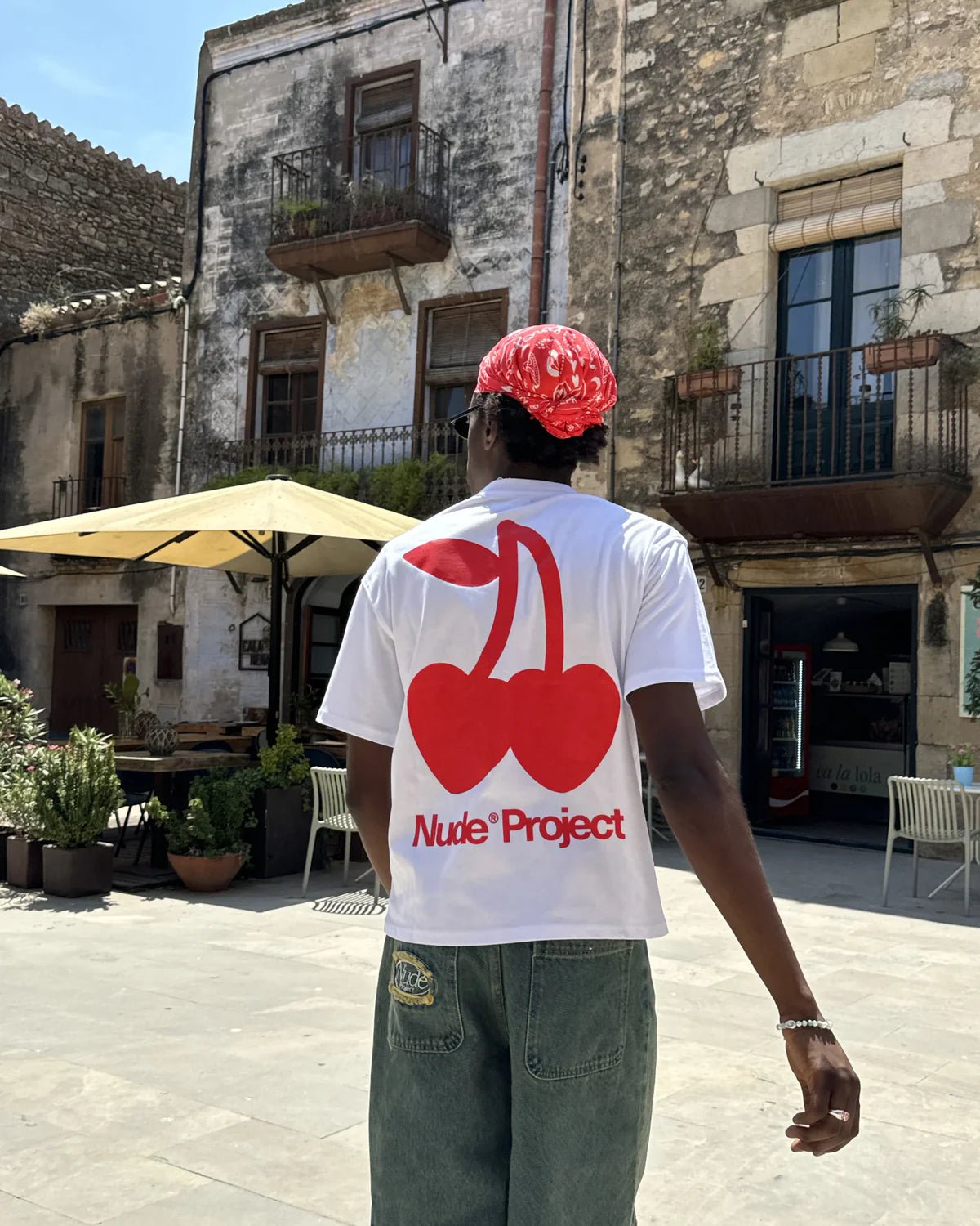 Nude Project Cherry Logo White T-Shirt