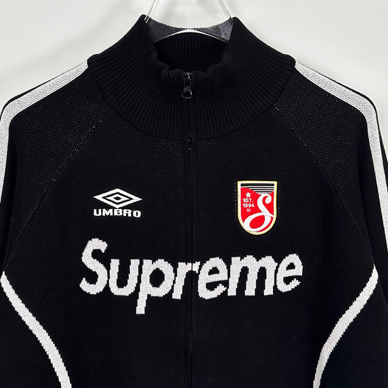 Supreme Umbro Zip Up Sweater Black