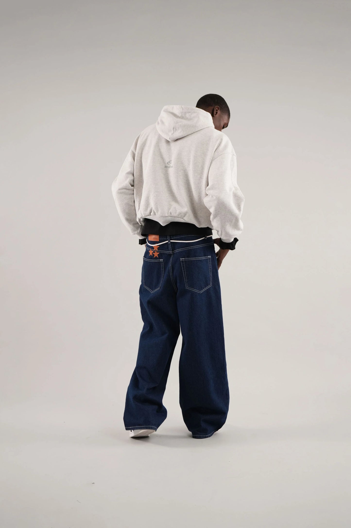 Scuffers Raw Light Hoodie Grey