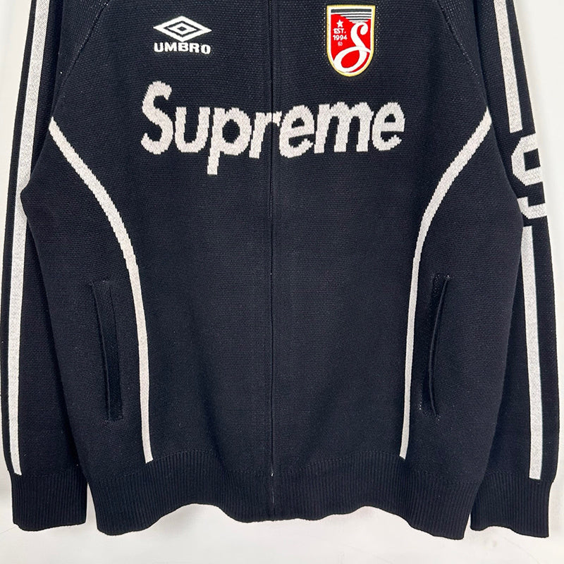 Supreme Umbro Zip Up Sweater Black