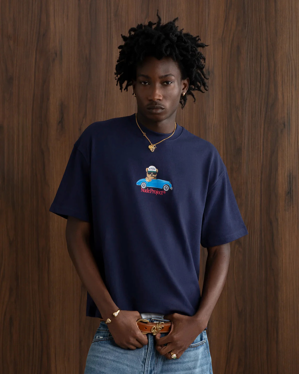 Nude Project Hot Navy Blue T-Shirt