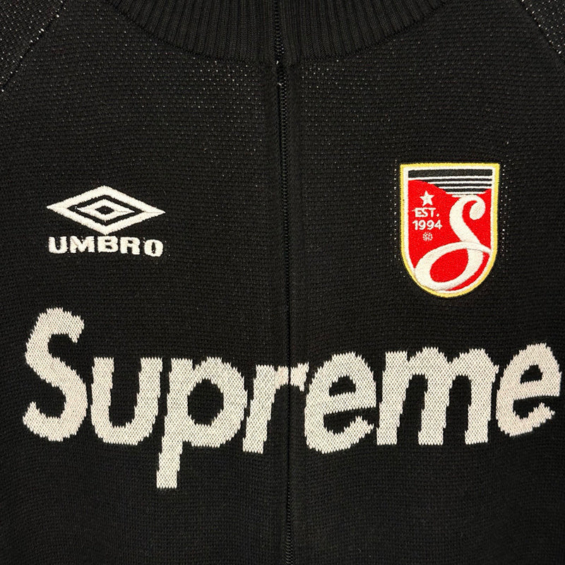 Supreme Umbro Zip Up Sweater Black