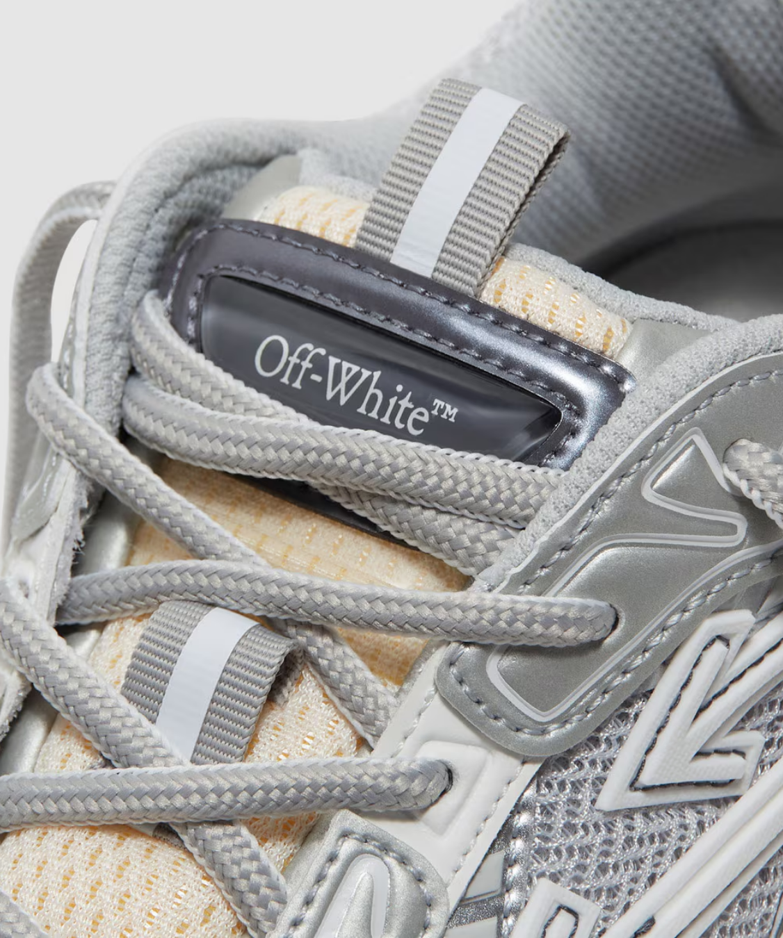 Off White - Ow Be Right Back Sneakers Grey Silver
