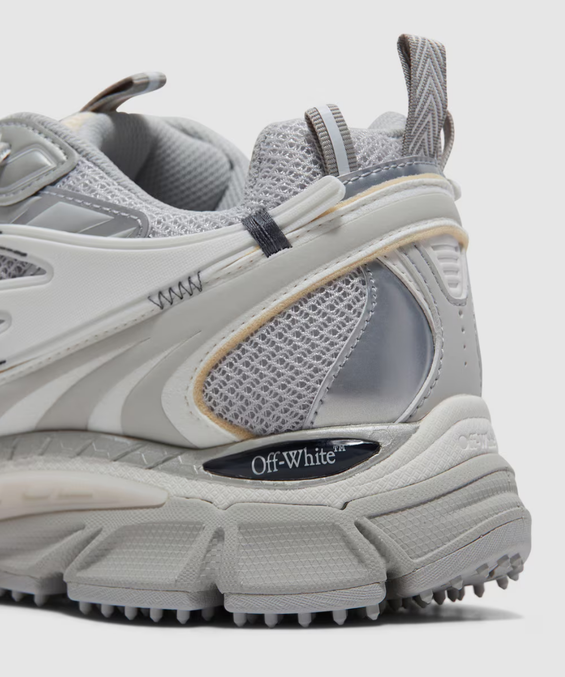 Off White - Ow Be Right Back Sneakers Grey Silver