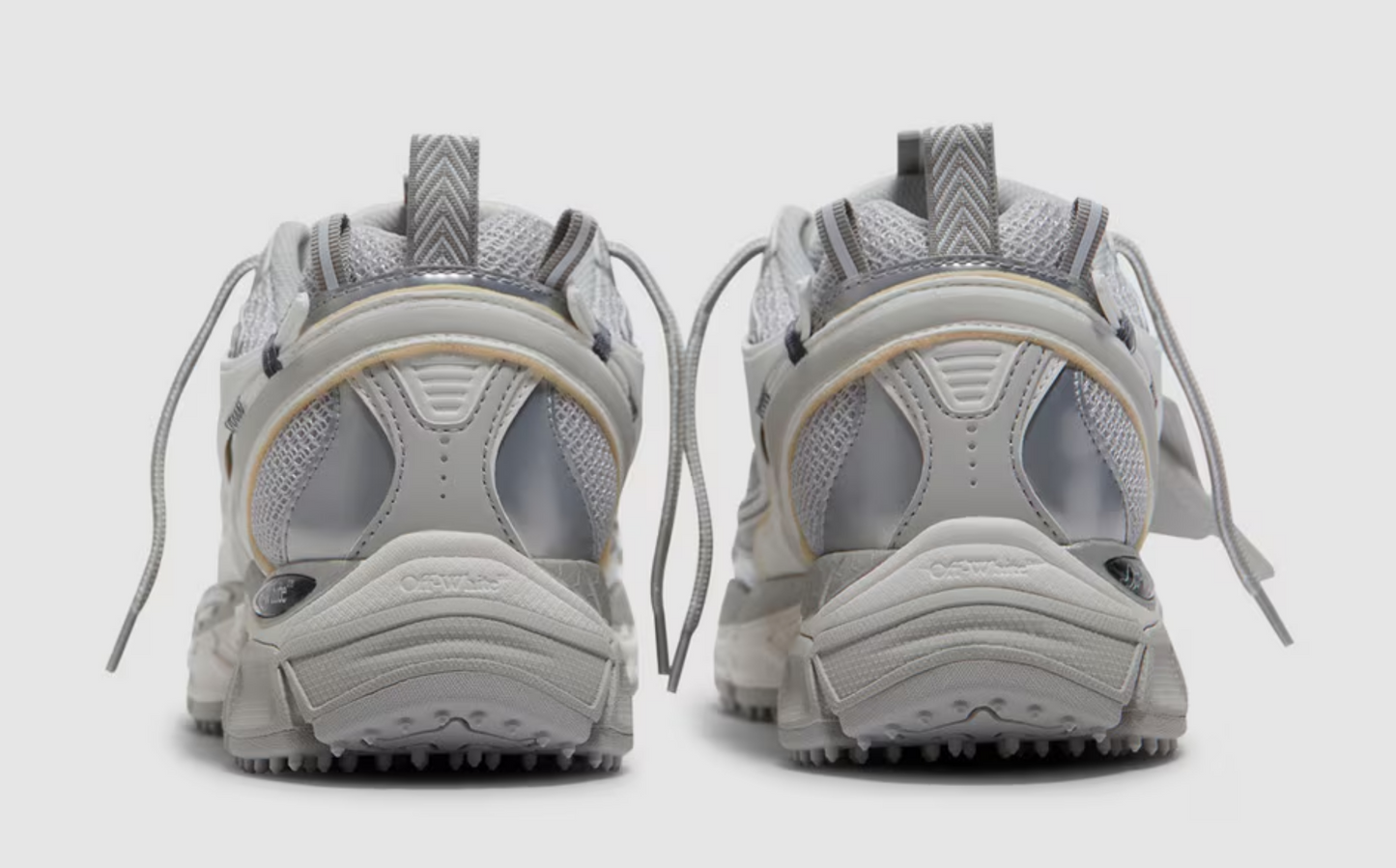 Off White - Ow Be Right Back Sneakers Grey Silver