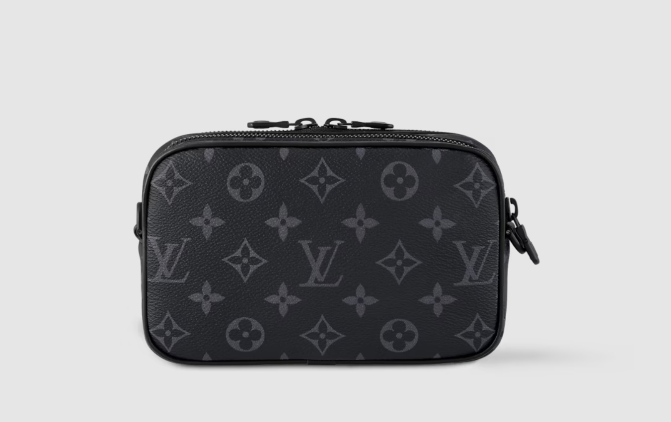 Louis Vuitton Nano Alpha Monogram Eclipse