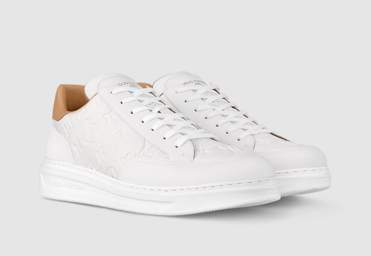 Louis Vuitton Beverly Hills Sneaker 'White Calfskin'