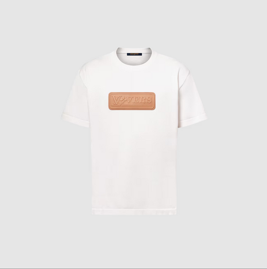 Louis Vuitton VVN Patch Short-Sleeved Cotton Crewneck White