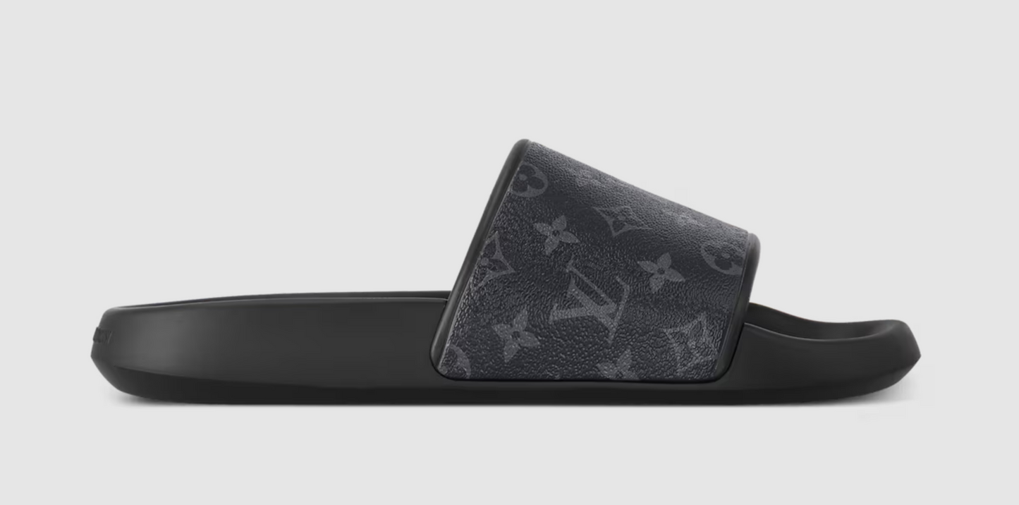 Louis Vuitton Waterfront Mule Monogram Eclipse