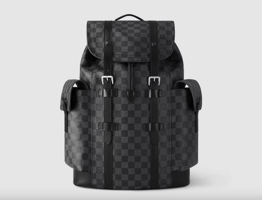 Louis Vuitton Christopher MM Damier Graphite Canvas Backpack