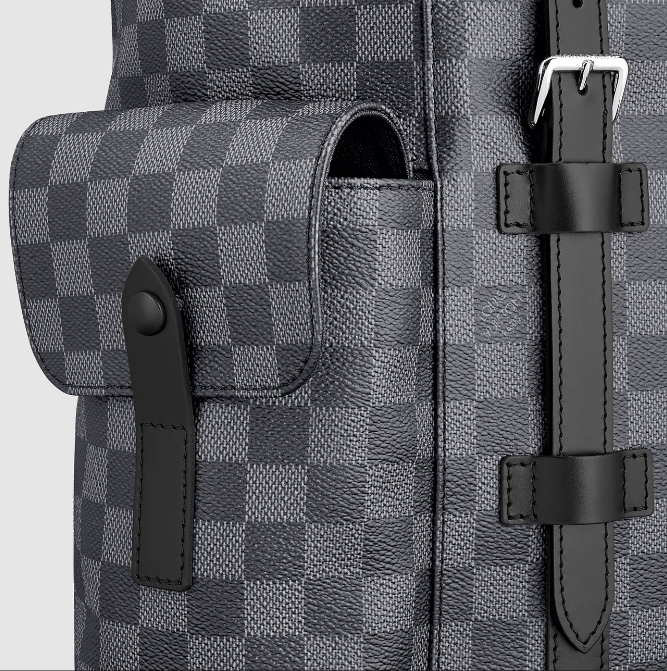 Louis Vuitton Christopher MM Damier Graphite Canvas Backpack