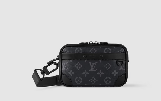 Louis Vuitton Nano Alpha Monogram Eclipse