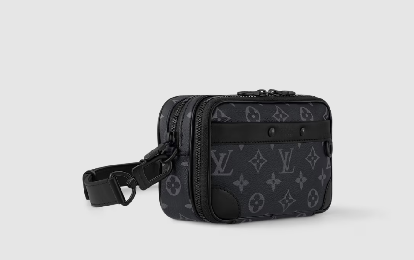 Louis Vuitton Nano Alpha Monogram Eclipse