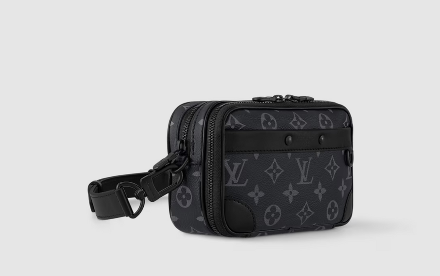 Louis Vuitton Nano Alpha Monogram Eclipse