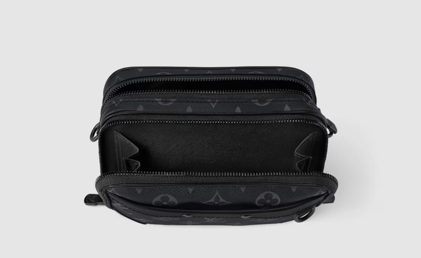 Louis Vuitton Nano Alpha Monogram Eclipse