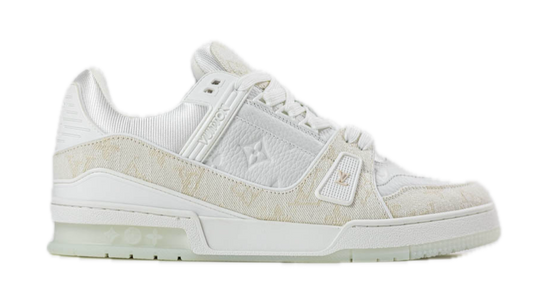 Louis Vuitton LV Trainer Beige Monogram Demin