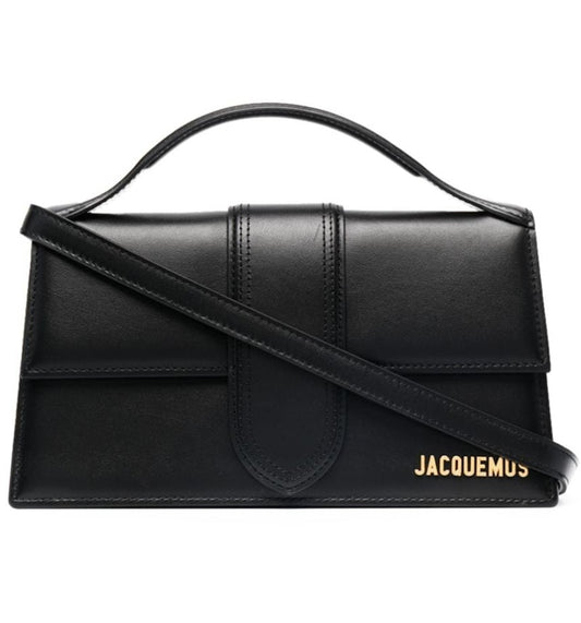 Jacquemus Le Grand Bambino Crossbody Strap Handbag Black