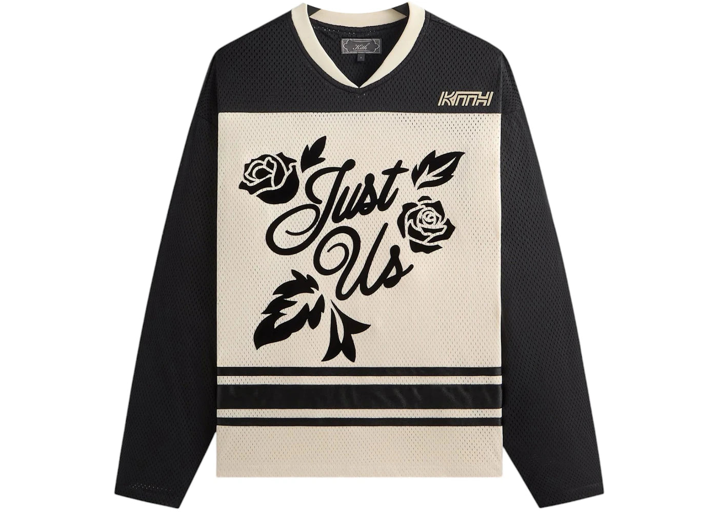 Kith Malik Long Sleeve Mesh Jersey Sandrift