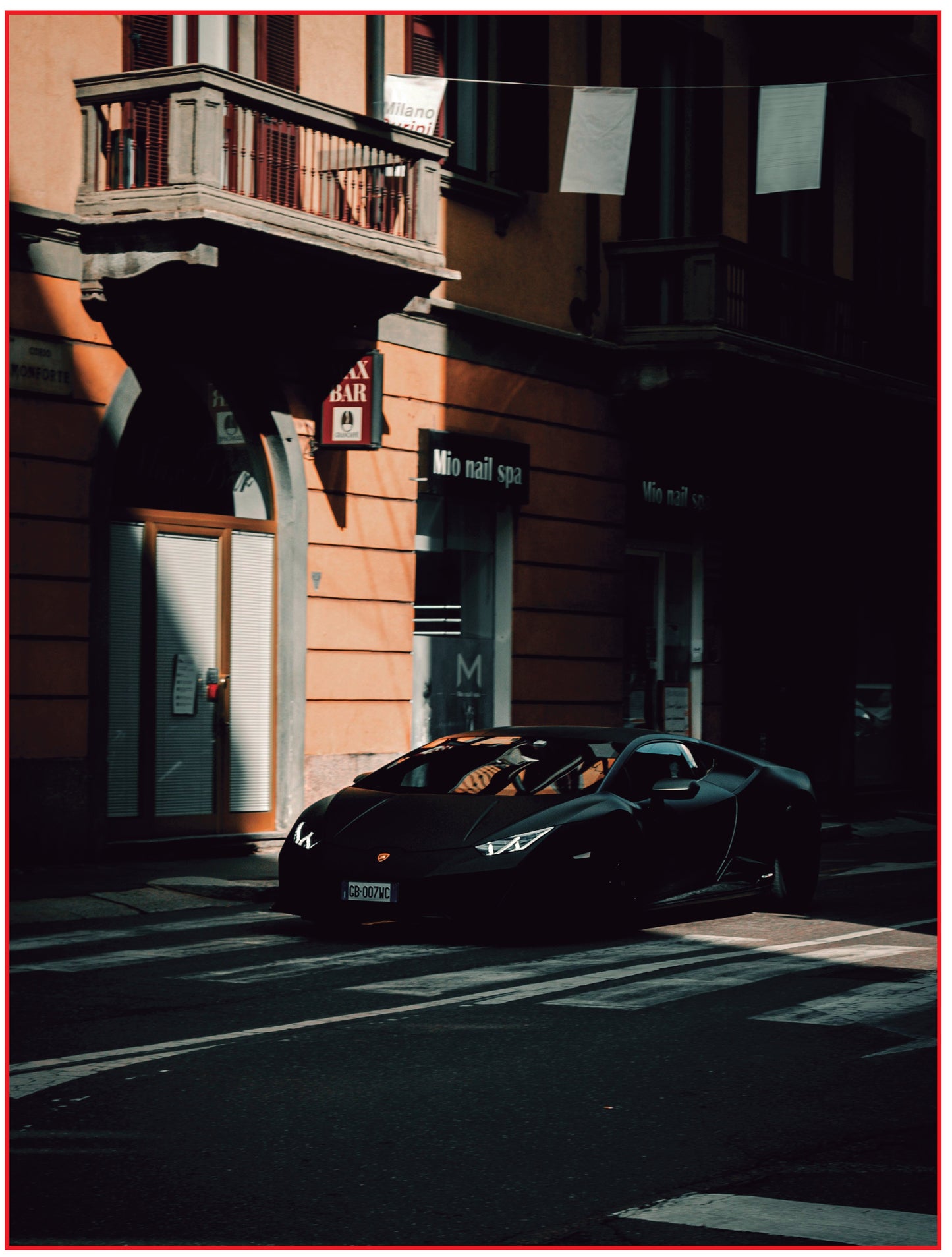 Lamborghini Artwork Print Wall Art Pictures for Living Room Cuadros Decor