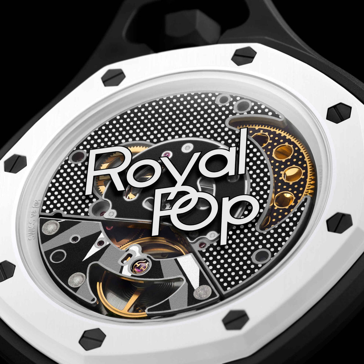 Swatch x Audemars Piguet AP Bioceramic Royal Pop Ocho Negro