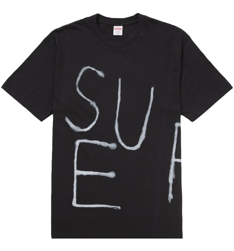 Supreme Painted T Shirt SS25 Black