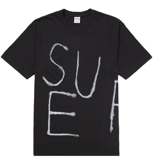 Supreme Painted T Shirt SS25 Black