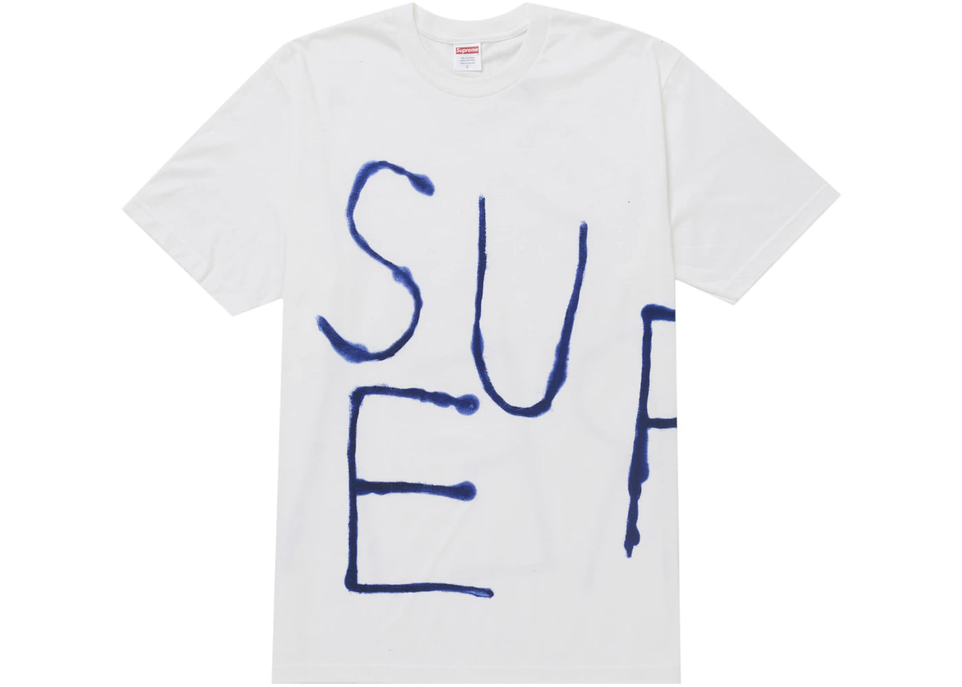 Supreme Painted T Shirt SS25 White