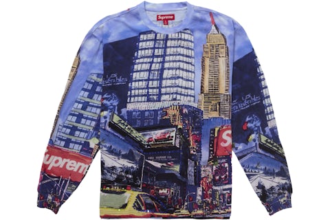 Supreme Skyline Sequin L/S Top Day