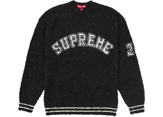 Supreme Textured Arc Sweater Black