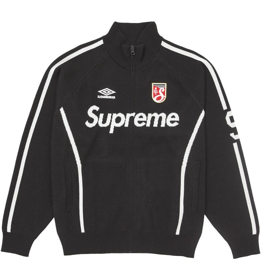 Supreme Umbro Zip Up Sweater Black