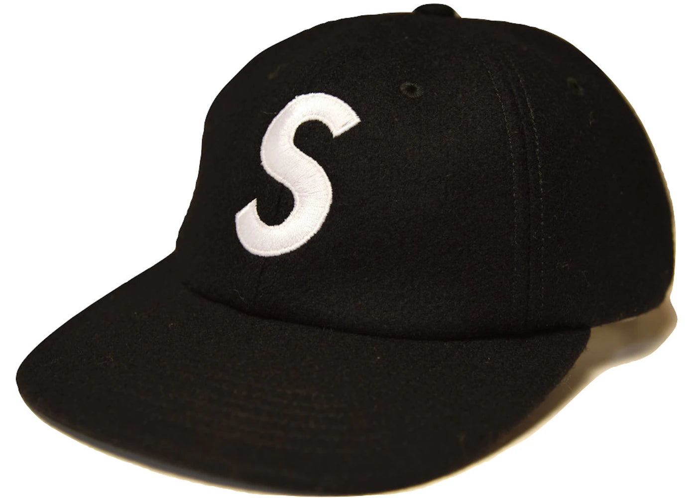 Supreme Wool S Logo Hat Black
