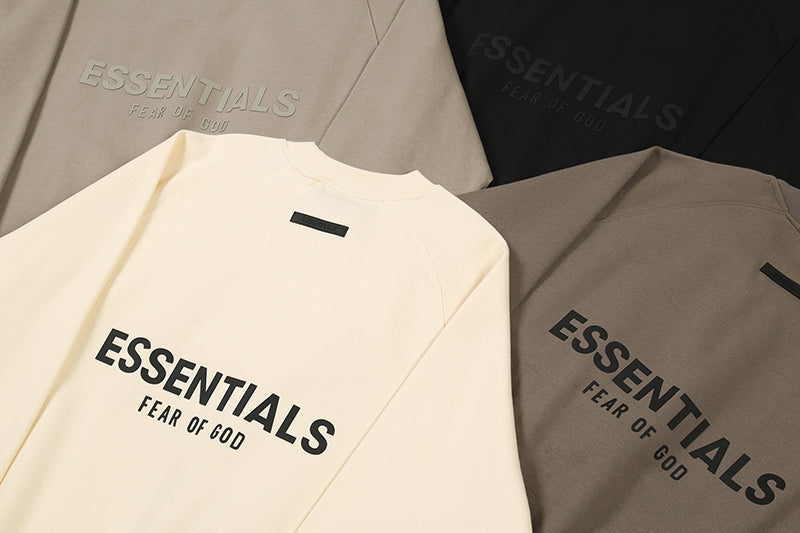 Fear of God Essentials Hoodie Pull-Over Crewneck (SS21) 'Moss/Goat'