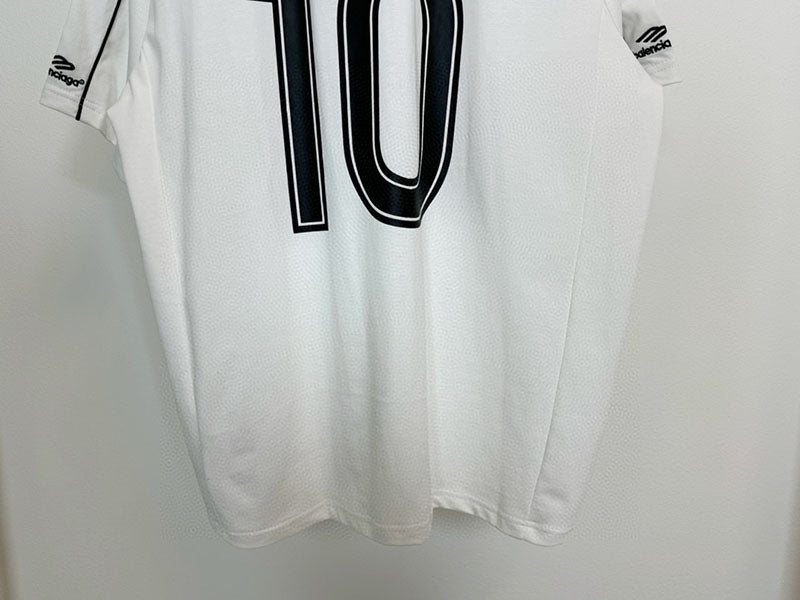 Balenciaga Paris Soccer Oversized T-Shirt White