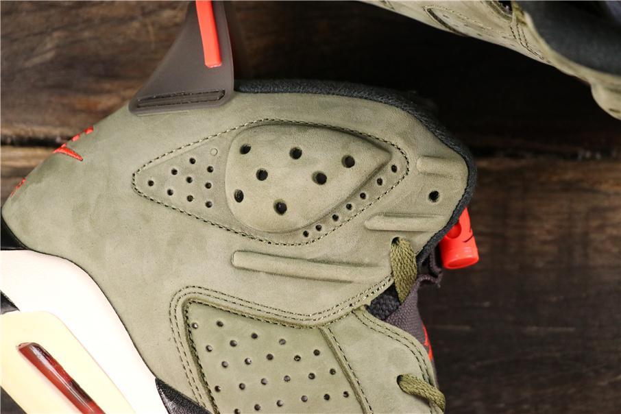 Travis Scott x Air Jordan 6 Retro 'Olive'