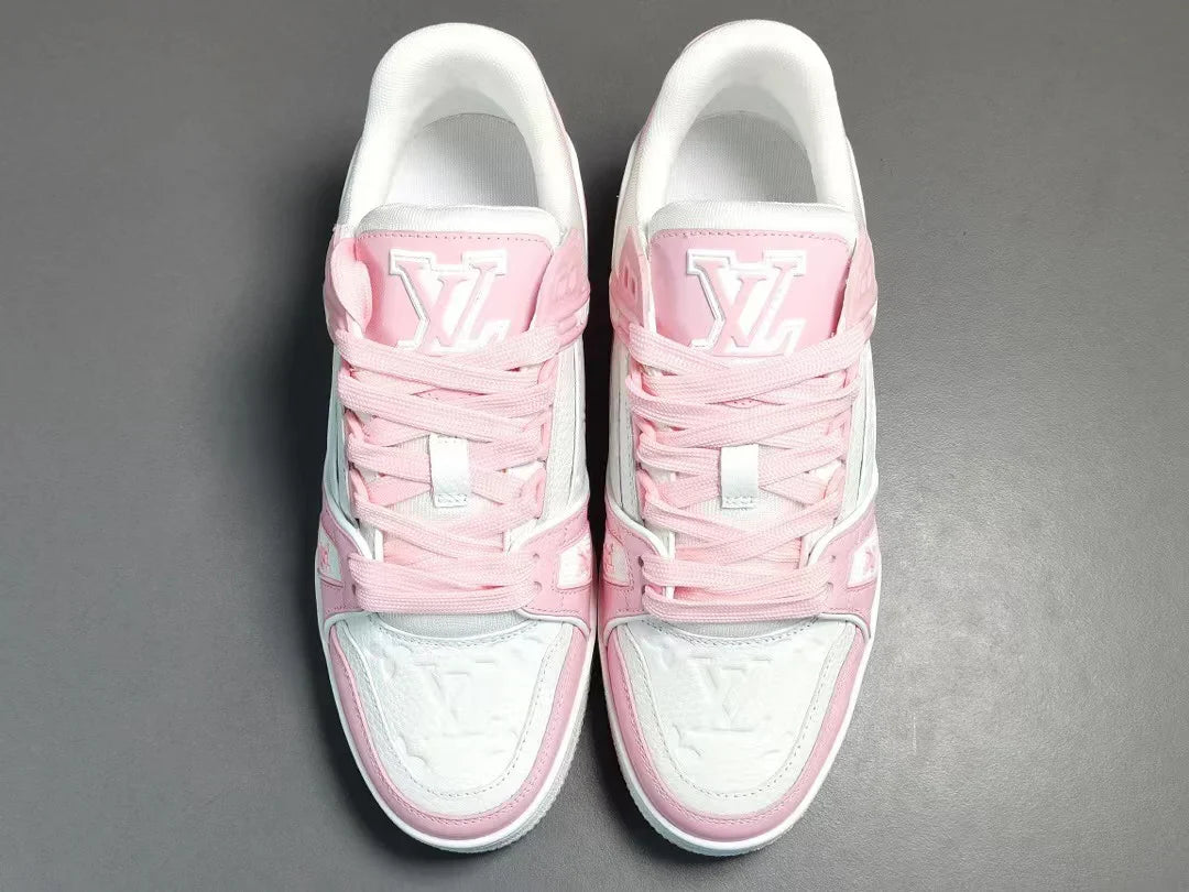 Louis Vuitton Trainer Pink White (W)