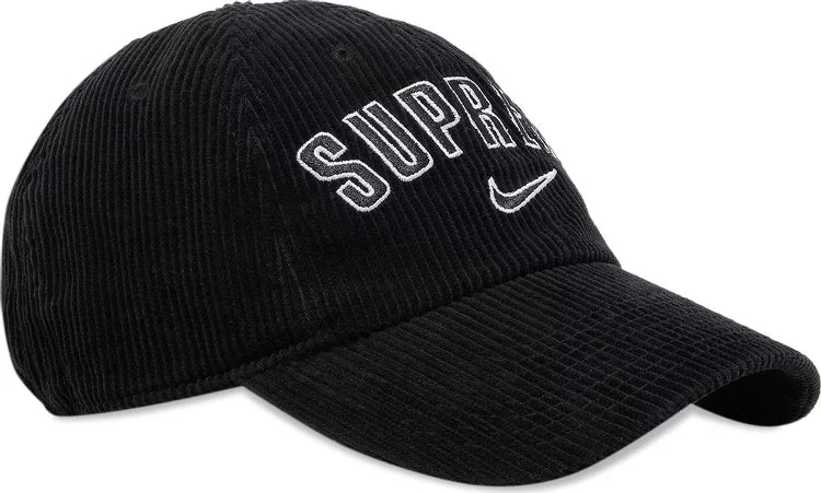 Supreme x Nike Arc Corduroy 6-Panel 'Black'