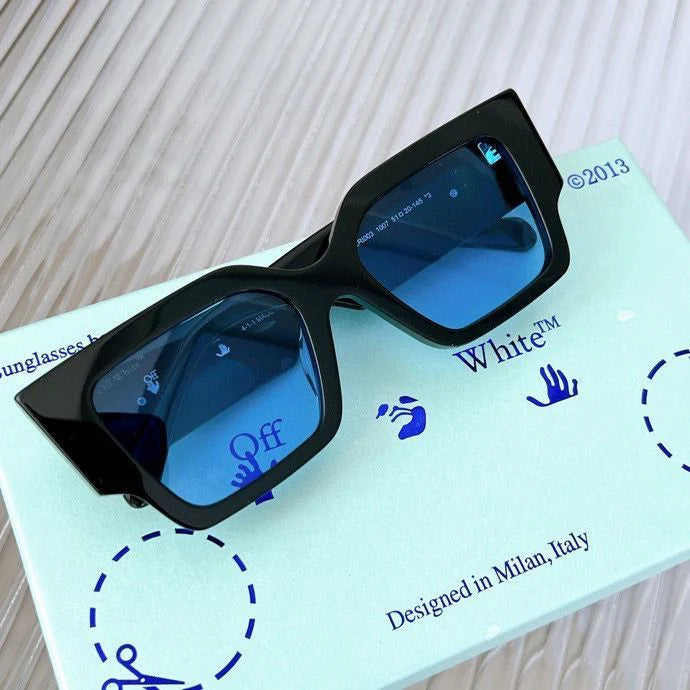OFF-WHITE Catalina Sunglasses Black / Blue