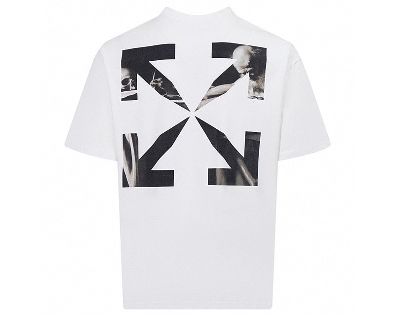 OFF-WHITE Caravaggio Arrow Over T-Shirt White