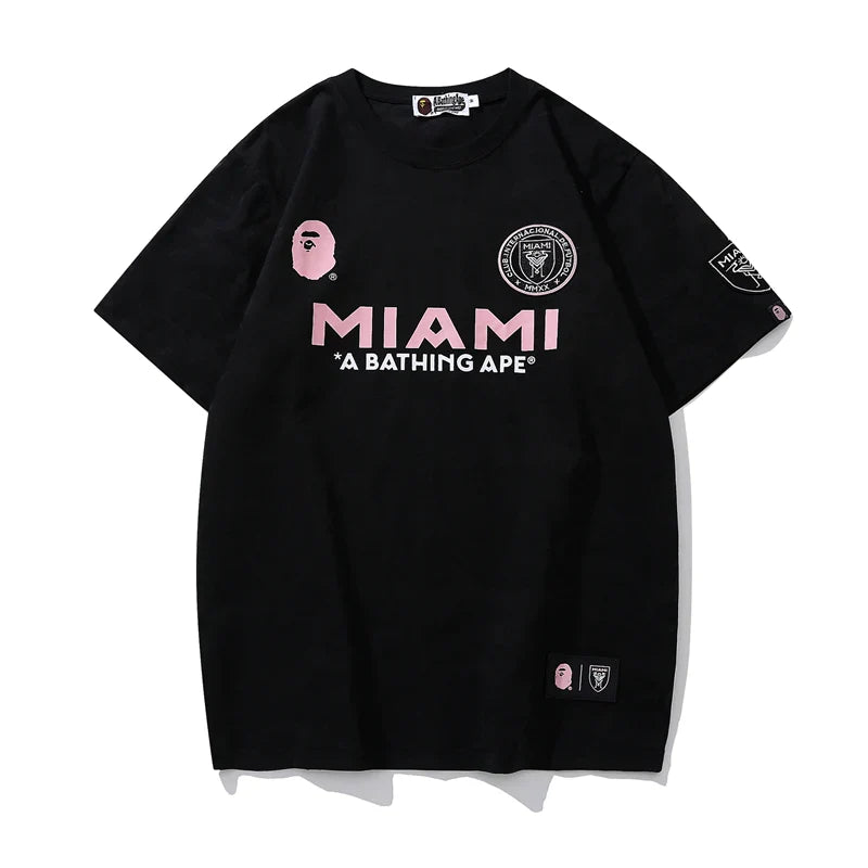 BAPE x Inter Miami CF Camo Tee Black