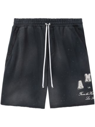 AMIRI Vintage Collegiate Short Black