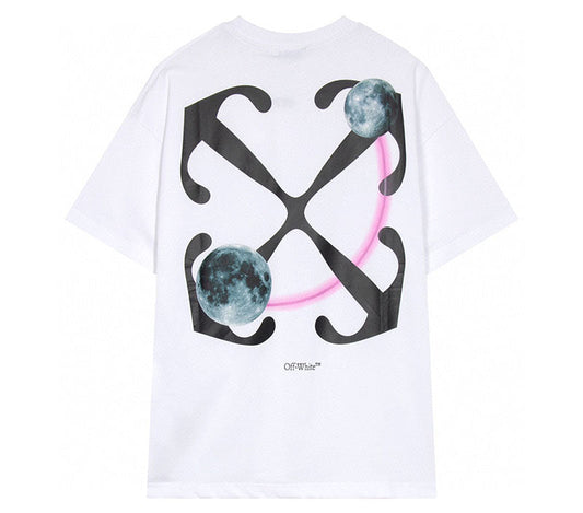 OFF-WHITE Double Moon Arrow S/S T-Shirt White