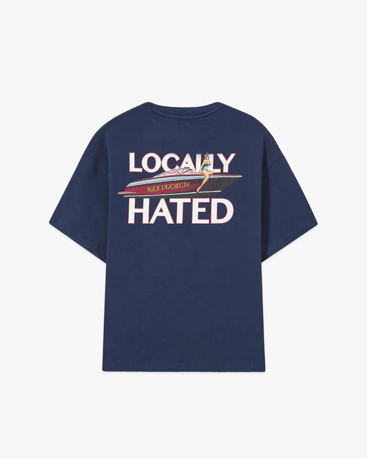 Nude Project Locally Hated T-Shirt Navy