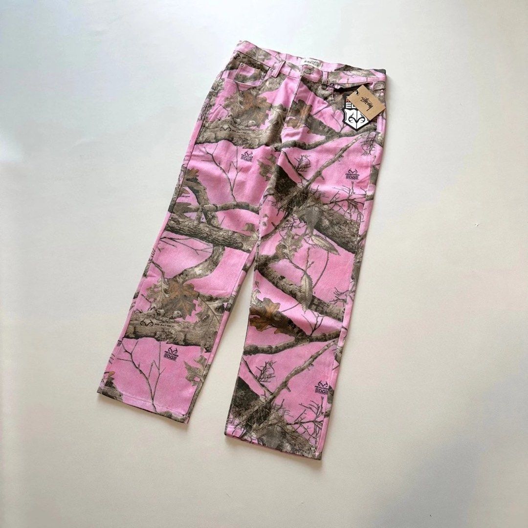 Stussy Realtree Edge Big Ol' Jean 'Pink'