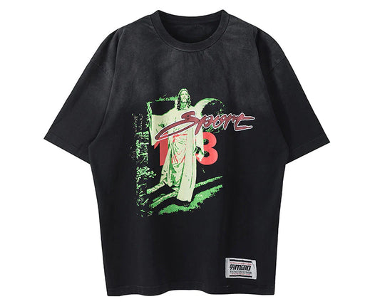 Rivington Roi Rebis Jesus Sport T-shirt Black