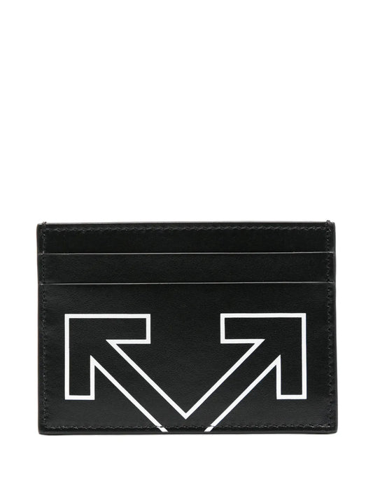 Off-White Heritage Card Holder | Black