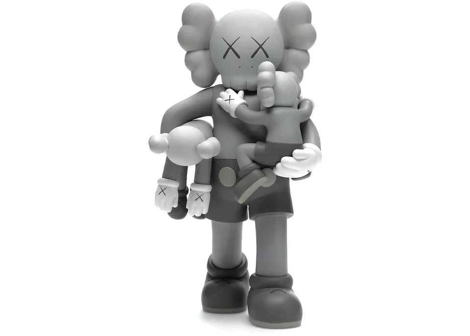 KAWS Clean Slate Vinyl Figure Grey