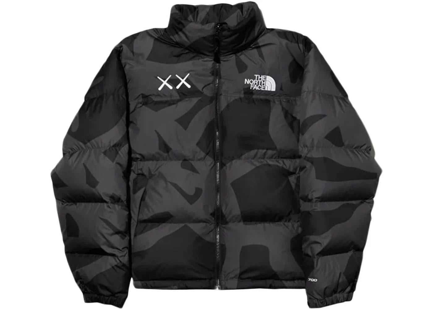 KAWS x The North Face Retro 1996 Nuptse Jacket White