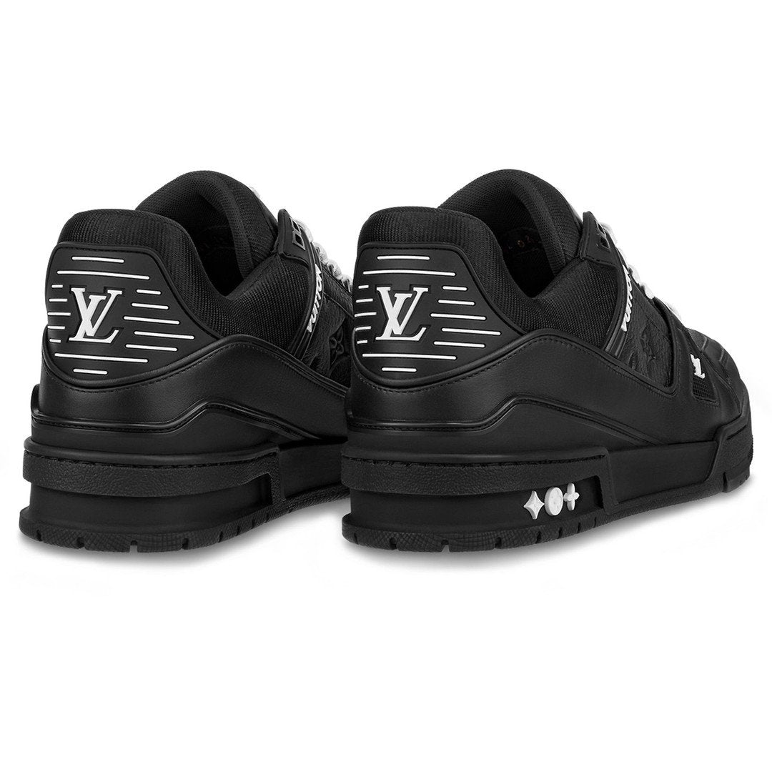 Louis Vuitton Trainer Black Embossed Monogram