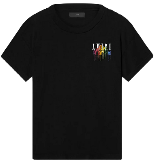 Amiri M.A. Drip Collage Tee Black T-Shirt